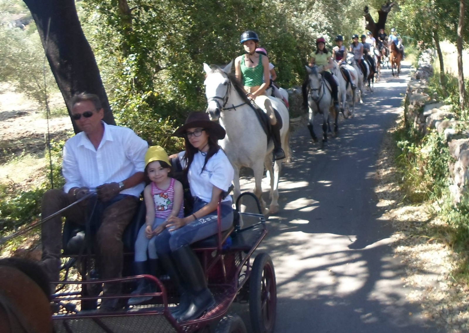 Passeio a cavalo no Centro Hípico Santa Maria, Algarve