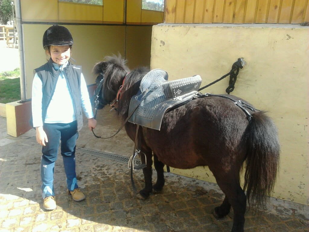 Passeio a pónei no Centro Hípico Santa Maria, Algarve